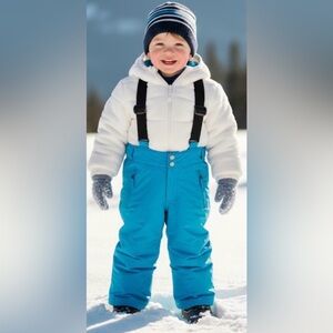 NWT!! DARE2B Insulated Ski / Snow Pants Bib Size XS 3-4 $100
